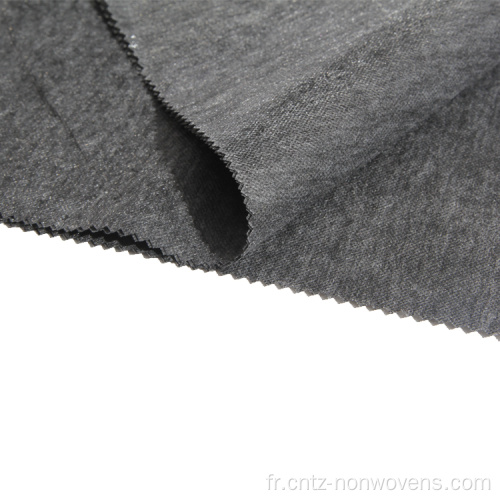 Nouveau tissu fusible non tissé entrelacé pour le manteau